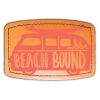 Faux Leather Engravable Patch - Curved Rectangle Thumbnail