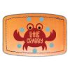 Faux Leather Engravable Patch - Curved Rectangle Thumbnail
