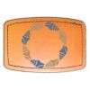 Faux Leather Engravable Patch - Curved Rectangle Thumbnail