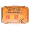 Faux Leather Engravable Patch - Curved Rectangle Thumbnail