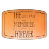 Faux Leather Engravable Patch - Curved Rectangle Thumbnail
