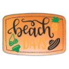 Faux Leather Engravable Patch - Curved Rectangle Thumbnail