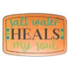 Faux Leather Engravable Patch - Curved Rectangle Thumbnail