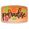 Faux Leather Engravable Patch - Curved Rectangle Thumbnail