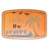 Faux Leather Engravable Patch - Curved Rectangle Thumbnail