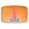 Faux Leather Engravable Patch - Curved Rectangle Thumbnail