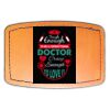 Faux Leather Engravable Patch - Curved Rectangle Thumbnail