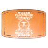 Faux Leather Engravable Patch - Curved Rectangle Thumbnail