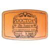 Faux Leather Engravable Patch - Curved Rectangle Thumbnail