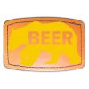 Faux Leather Engravable Patch - Curved Rectangle Thumbnail