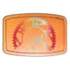 Faux Leather Engravable Patch - Curved Rectangle Thumbnail