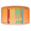Faux Leather Engravable Patch - Curved Rectangle Thumbnail