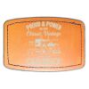 Faux Leather Engravable Patch - Curved Rectangle Thumbnail