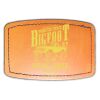 Faux Leather Engravable Patch - Curved Rectangle Thumbnail