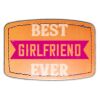 Faux Leather Engravable Patch - Curved Rectangle Thumbnail