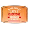 Faux Leather Engravable Patch - Curved Rectangle Thumbnail