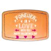 Faux Leather Engravable Patch - Curved Rectangle Thumbnail