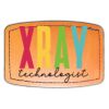 Faux Leather Engravable Patch - Curved Rectangle Thumbnail