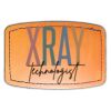 Faux Leather Engravable Patch - Curved Rectangle Thumbnail