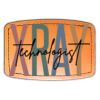Faux Leather Engravable Patch - Curved Rectangle Thumbnail