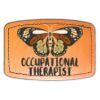 Faux Leather Engravable Patch - Curved Rectangle Thumbnail