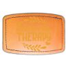 Faux Leather Engravable Patch - Curved Rectangle Thumbnail