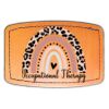 Faux Leather Engravable Patch - Curved Rectangle Thumbnail