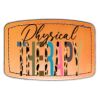 Faux Leather Engravable Patch - Curved Rectangle Thumbnail