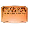 Faux Leather Engravable Patch - Curved Rectangle Thumbnail