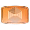 Faux Leather Engravable Patch - Curved Rectangle Thumbnail
