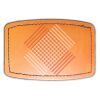 Faux Leather Engravable Patch - Curved Rectangle Thumbnail