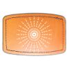 Faux Leather Engravable Patch - Curved Rectangle Thumbnail