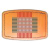 Faux Leather Engravable Patch - Curved Rectangle Thumbnail