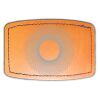 Faux Leather Engravable Patch - Curved Rectangle Thumbnail