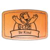Faux Leather Engravable Patch - Curved Rectangle Thumbnail