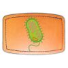 Faux Leather Engravable Patch - Curved Rectangle Thumbnail