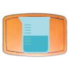 Faux Leather Engravable Patch - Curved Rectangle Thumbnail