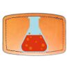 Faux Leather Engravable Patch - Curved Rectangle Thumbnail