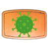 Faux Leather Engravable Patch - Curved Rectangle Thumbnail