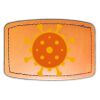 Faux Leather Engravable Patch - Curved Rectangle Thumbnail