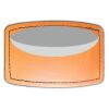 Faux Leather Engravable Patch - Curved Rectangle Thumbnail