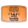 Faux Leather Engravable Patch - Curved Rectangle Thumbnail