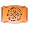 Faux Leather Engravable Patch - Curved Rectangle Thumbnail