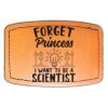 Faux Leather Engravable Patch - Curved Rectangle Thumbnail