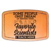 Faux Leather Engravable Patch - Curved Rectangle Thumbnail