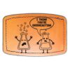 Faux Leather Engravable Patch - Curved Rectangle Thumbnail