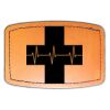 Faux Leather Engravable Patch - Curved Rectangle Thumbnail