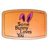 Faux Leather Engravable Patch - Curved Rectangle Thumbnail
