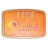 Faux Leather Engravable Patch - Curved Rectangle Thumbnail