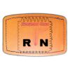 Faux Leather Engravable Patch - Curved Rectangle Thumbnail